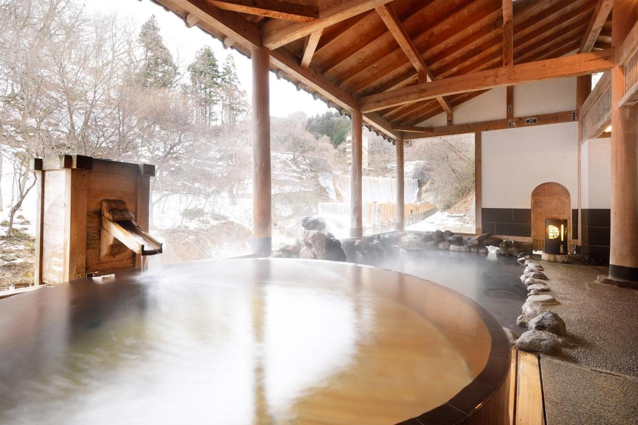 Sansuiso Tsuchiyu Spa Фукусима Экстерьер фото