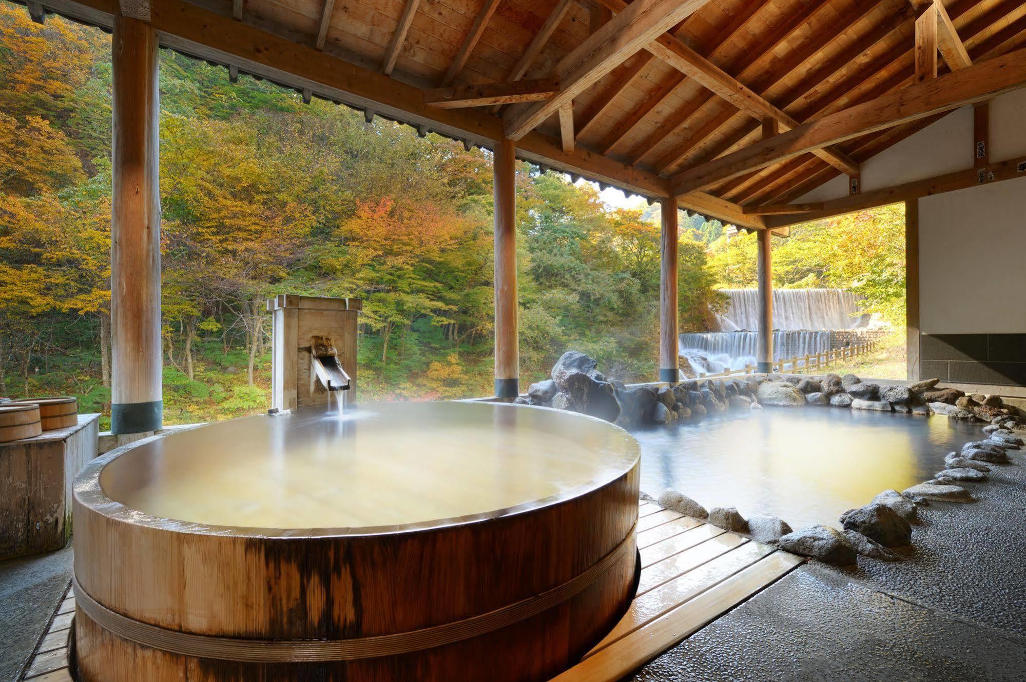 Sansuiso Tsuchiyu Spa Фукусима Экстерьер фото